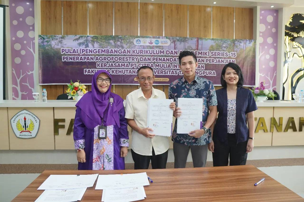 Fahutan UNTAN dan PT Citra Mulia Inti Menjalin Kerjasama